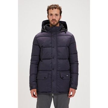 Bad Bear Colonel Puffer Antrasit Kapüşonlu Erkek Mont