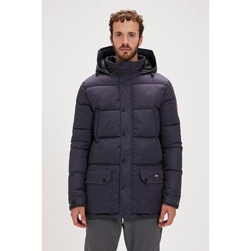Bad Bear Colonel Puffer Antrasit Kapüşonlu Erkek Mont