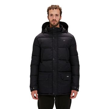 Bad Bear Colonel Puffer Siyah Kapüşonlu Erkek Mont