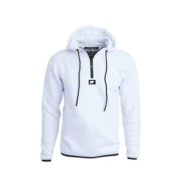 Bad Bear Defence Half Zip Beyaz Erkek Sweatshirt