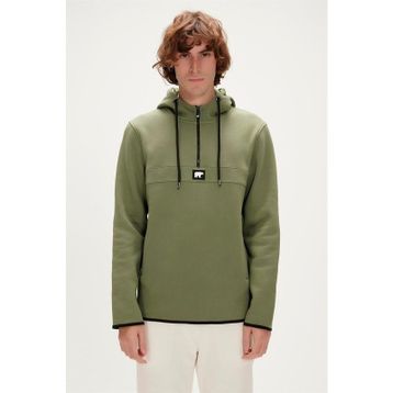 Bad Bear Defence Half Zıp Haki Erkek Sweatshirt