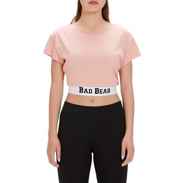 Bad Bear Della Pembe Baskılı Kadın T-shirt