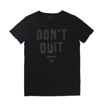 Bad Bear Don't Quit Tee Siyah Erkek T-shirt