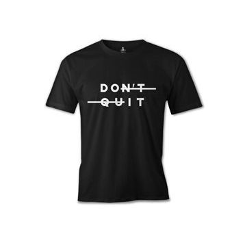 Bad Bear Don't Quit Tee Siyah Erkek T-shirt