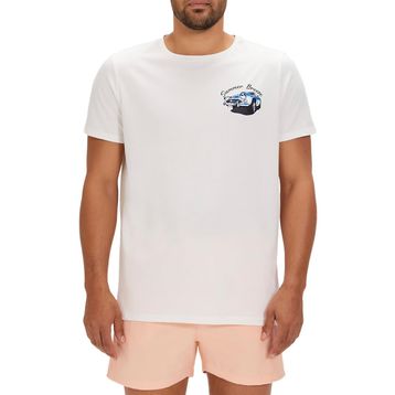 Bad Bear Dustin Beyaz Baskılı Erkek T-shirt