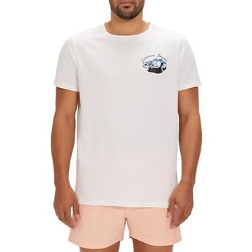 Bad Bear Dustin Beyaz Baskılı Erkek T-shirt