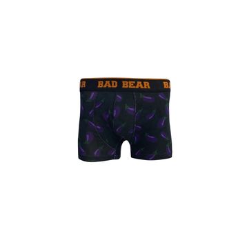 Bad Bear Eggplant Siyah Erkek Boxer