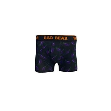 Bad Bear Eggplant Siyah Erkek Boxer