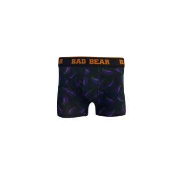 Bad Bear Eggplant Siyah Erkek Boxer
