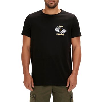Bad Bear Focus Siyah Baskılı Erkek T-shirt