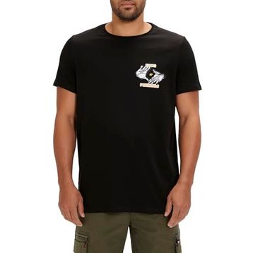 Bad Bear Focus Siyah Baskılı Erkek T-shirt
