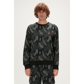 Bad Bear Hardy Crewneck Siyah Erkek Sweatshirt