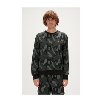 Bad Bear Hardy Crewneck Siyah Erkek Sweatshirt