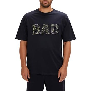 Bad Bear Levin Lacivert Baskılı Oversize Erkek T-shirt