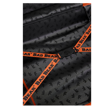 Bad Bear Logo Gri Büyük Boy Tekerlekli Abs Valiz