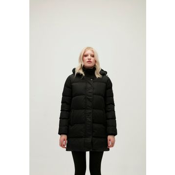 Bad Bear Nikita Siyah Kadın Kapüşonlu Mont