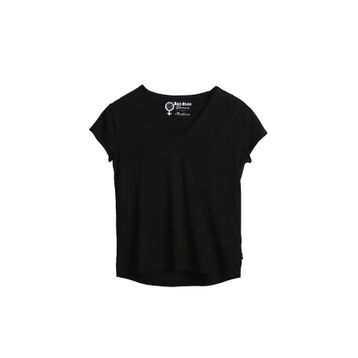 Bad Bear Olivia V-Neck Tee Siyah Kadın Tişört