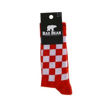 Bad Bear Parlak Kırmızı Icebear Tall Erkek Çorap