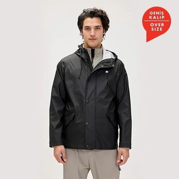 Bad Bear PATROL RAINCOAT LACİVERT Erkek Mont