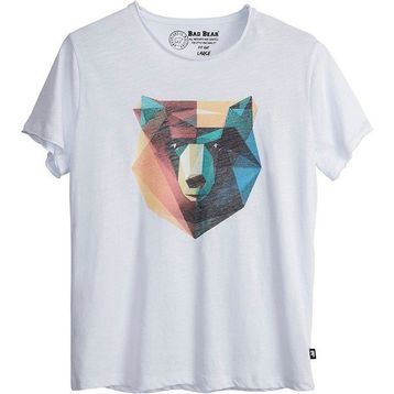 Bad Bear Polygon Bear Beyaz Erkek Tişört