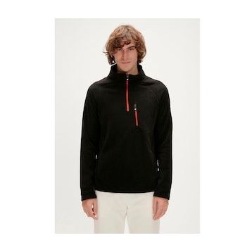Bad Bear Siyah Husky Half Zip Erkek Polar