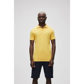 Bad Bear Stark Os Erkek Hardal Polo Yaka T-shirt
