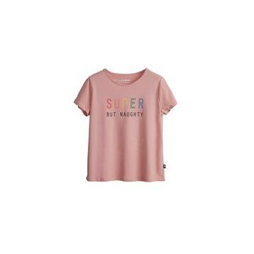 Bad Bear Super Tee Pudra Pembe Kadın Tişört