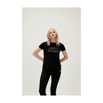 Bad Bear Super Tee Siyah Kadın Tişört