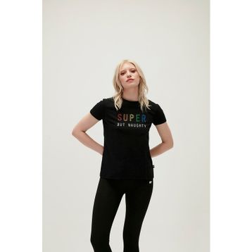Bad Bear Super Tee Siyah Kadın Tişört