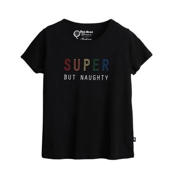 Bad Bear Super Tee Siyah Kadın Tişört