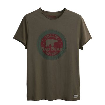 Bad Bear Things Erkek Beyaz T-shirt