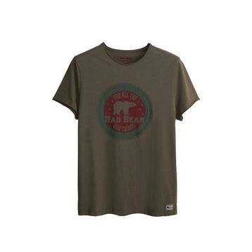Bad Bear Things Erkek Beyaz T-shirt
