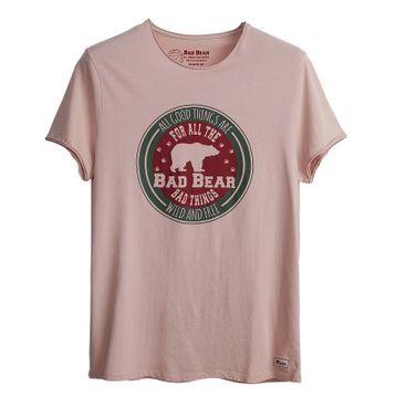 Bad Bear Things Erkek Beyaz T-shirt