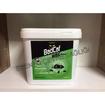 Badcat Wax 5 kg Fare Zehiri Mum Blok Sıçan Zehiri
