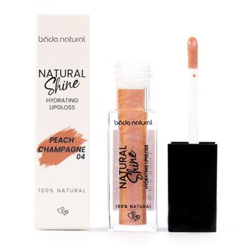 Bade Natural 04 Peach Champagne Nemlendirici Dudak Parlatıcısı