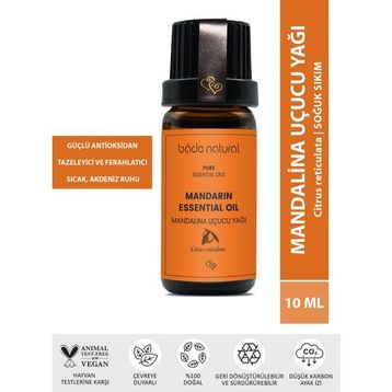 Bade Natural 10 ml Mandalina Uçucu Yağı