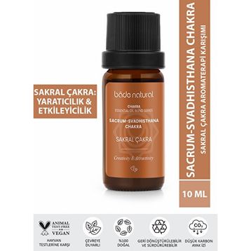 Bade Natural 10 ml Sakral Çakra Aromaterapi Karışımı