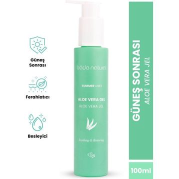 Bade Natural 100 ml Güneş Sonrası Aloe Vera Jel