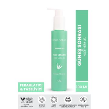 Bade Natural 100 ml Güneş Sonrası Aloe Vera Jel