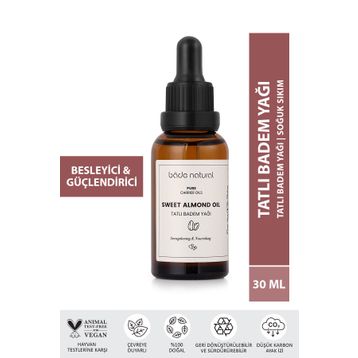 Bade Natural 30 ml Soğuk Sıkım Badem Yağı