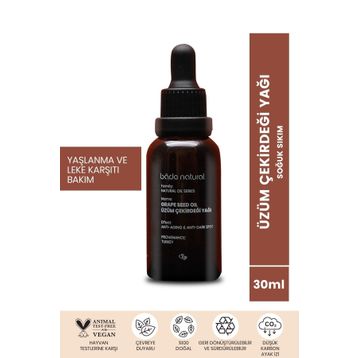 Bade Natural 30 ml Soğuk Sıkım Üzüm Çekirdeği Yağı