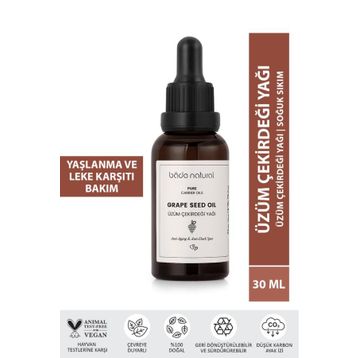 Bade Natural 30 ml Soğuk Sıkım Üzüm Çekirdeği Yağı