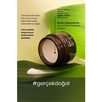 Bade Natural 50 ml Soğuk Sıkım Shea Yağı