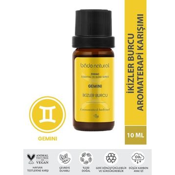 Bade Natural İkizler Burcu 10 ml Aromaterapi Karışımı