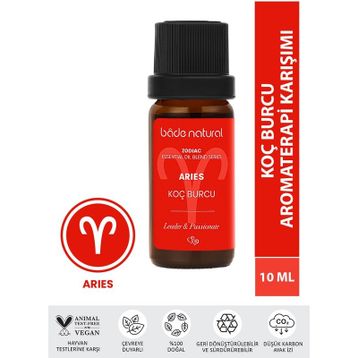 Bade Natural Koç Burcu 10 ml Aromaterapi Karışımı