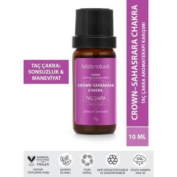 Bade Natural Taç Çakra 10 ml Uçucu Yağ Karışımı