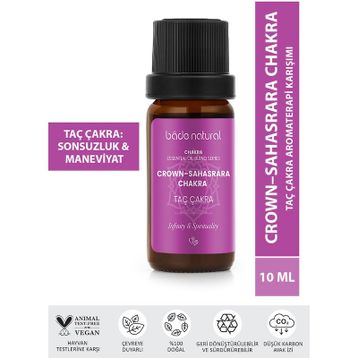 Bade Natural Taç Çakra 10 ml Uçucu Yağ Karışımı