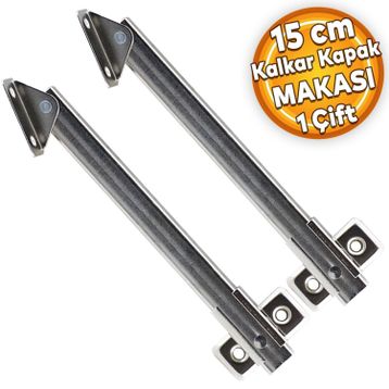 Badem10 15 cm 1 Çift Metal Sessiz Açma Kapama Amortisör Piston