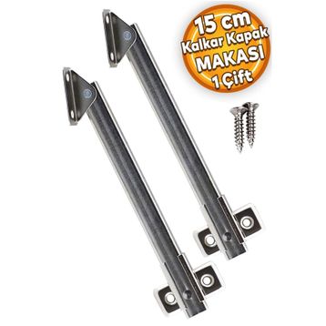 Badem10 15 cm 1 Çift Metal Sessiz Açma Kapama Amortisör Piston