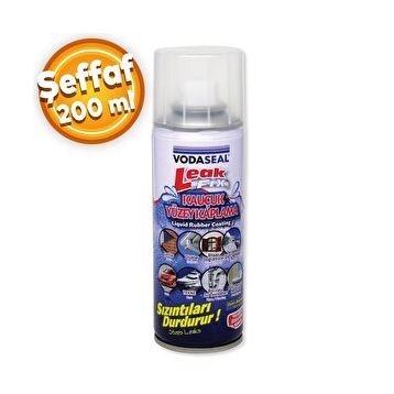 Badem10 200 ml Leak Fix Su Geçirmez Sızdırmaz Sızıntı Önleyici Kauçuk Kaplama İzolasyon Şeffaf Sprey